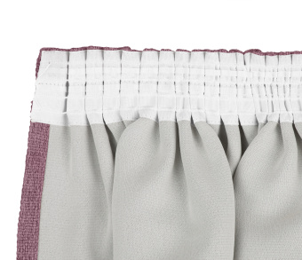 Штора Димаут Рогожка с креплением Шторная тесьма v23. Фото 5