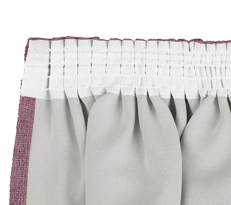 Штора Димаут Рогожка с креплением Шторная тесьма v23. Фото 5