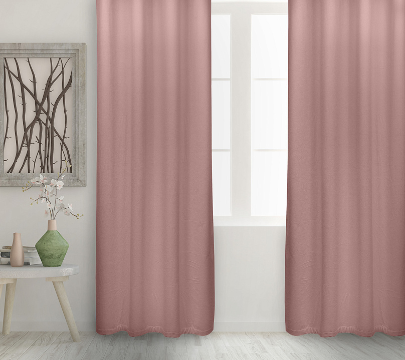 Штора Велюр матовый с креплением Люверсы v24. Фото 2