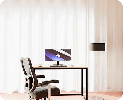Наши работы. Шторы в кабинет. Фото 6