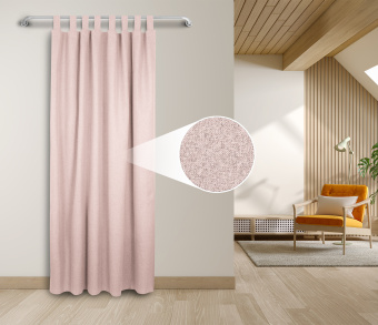 Штора Блэкаут Долли с креплением Петли с липучкой v07. Фото 1