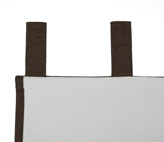 Штора Димаут Рогожка с креплением Петли v27. Фото 4