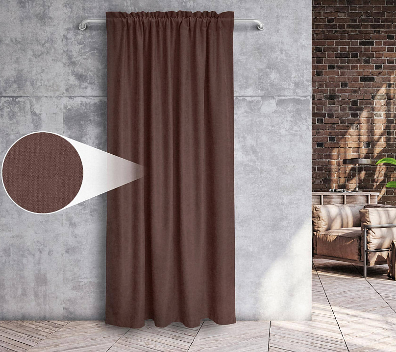 Канвас однотонные v17 с креплением Кулиска с гребешком. Фото 3