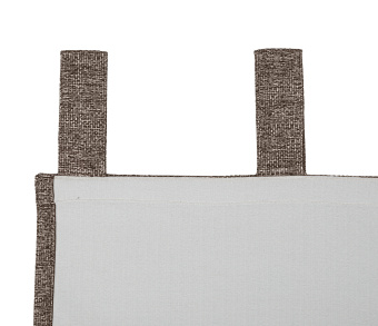 Штора Димаут Рогожка с креплением Петли v25. Фото 4