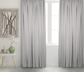 Штора Велюр матовый с креплением Петли с липучкой v10. Фото 2