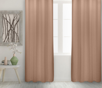 Штора Велюр матовый с креплением Люверсы v05. Фото 2