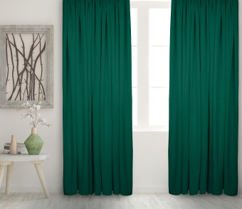 Штора Велюр матовый с креплением Петли v16. Фото 2