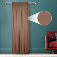 Штора Велюр матовый с креплением Шторная тесьма v06. Фото 1