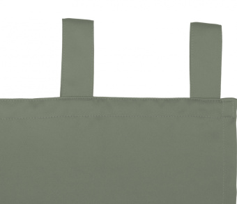 Шторы Премиум зеленые на петлях без липучек. Фото 6