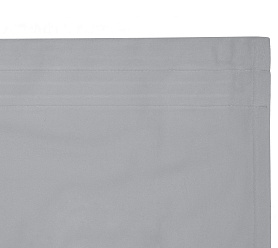 Штора Велюр матовый с креплением Шторная тесьма v12