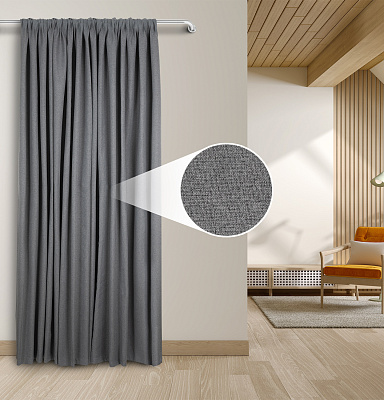 Штора Блэкаут Долли с креплением Кулиса v09