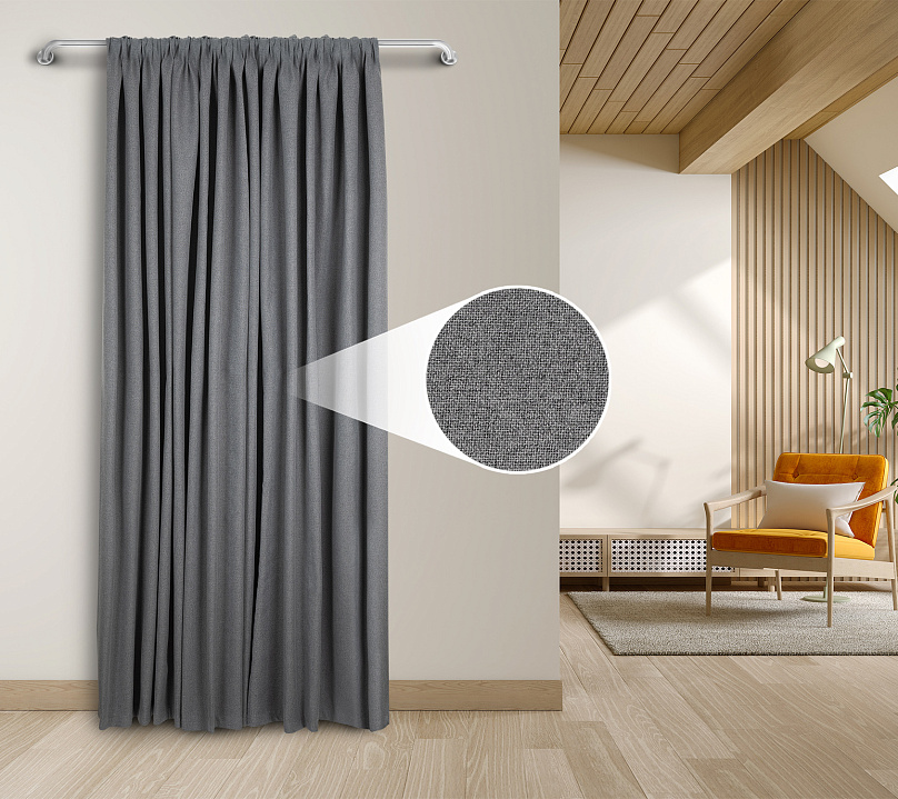 Штора Блэкаут Долли с креплением Кулиса v09. Фото 1