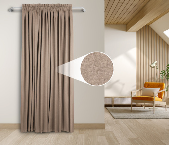 Штора Блэкаут Долли с креплением Кулиса с гребешком v06. Фото 1