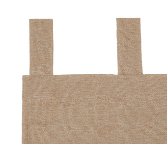 Штора Димаут Рогожка с креплением Петли с липучкой v05. Фото 3