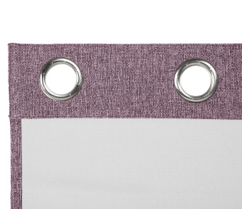 Штора Димаут Рогожка с креплением Люверсы v24. Фото 4