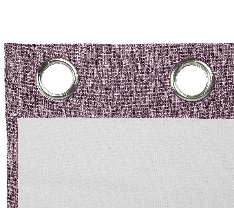 Штора Димаут Рогожка с креплением Люверсы v24. Фото 4