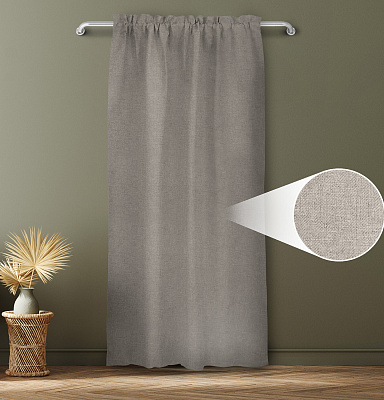 Санди однотонные v04 с креплением Кулиса с гребешком