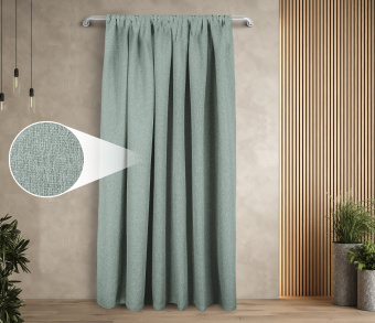 Штора Димаут Рогожка с креплением Кулиса v14. Фото 1