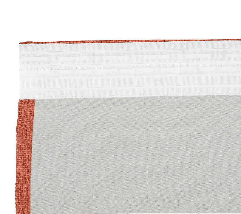 Штора Димаут Рогожка с креплением Шторная тесьма v22. Фото 4