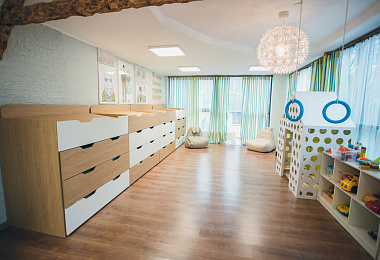 Шторы для детского сада в игровую