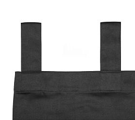 Штора Микровелюр v37 с креплением Петли с липучкой