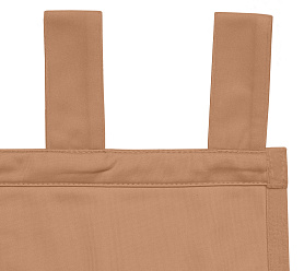 Штора Велюр матовый с креплением Петли v04