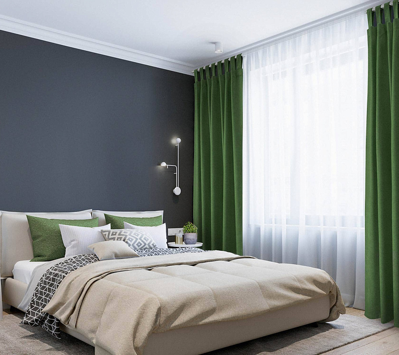 Канвас однотонные v34 с креплением Петли на липучках. Фото 1