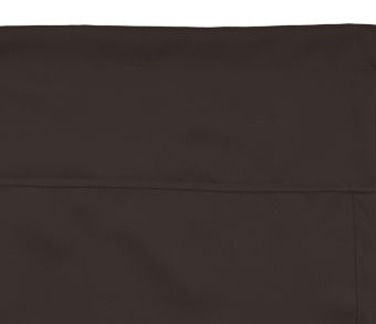 Шторы Премиум коричневые на кулиске с гребешком. Фото 6