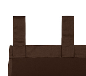 Штора Микровелюр v28 с креплением Петли с липучкой