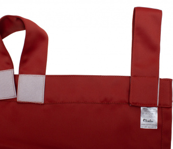 Шторы Премиум терракотовые на петлях на липучках. Фото 6