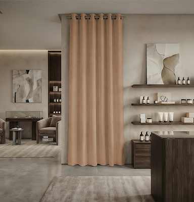 Штора Микровелюр v08 с креплением Люверсы