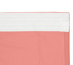 Штора Велюр матовый с креплением Шторная тесьма v25