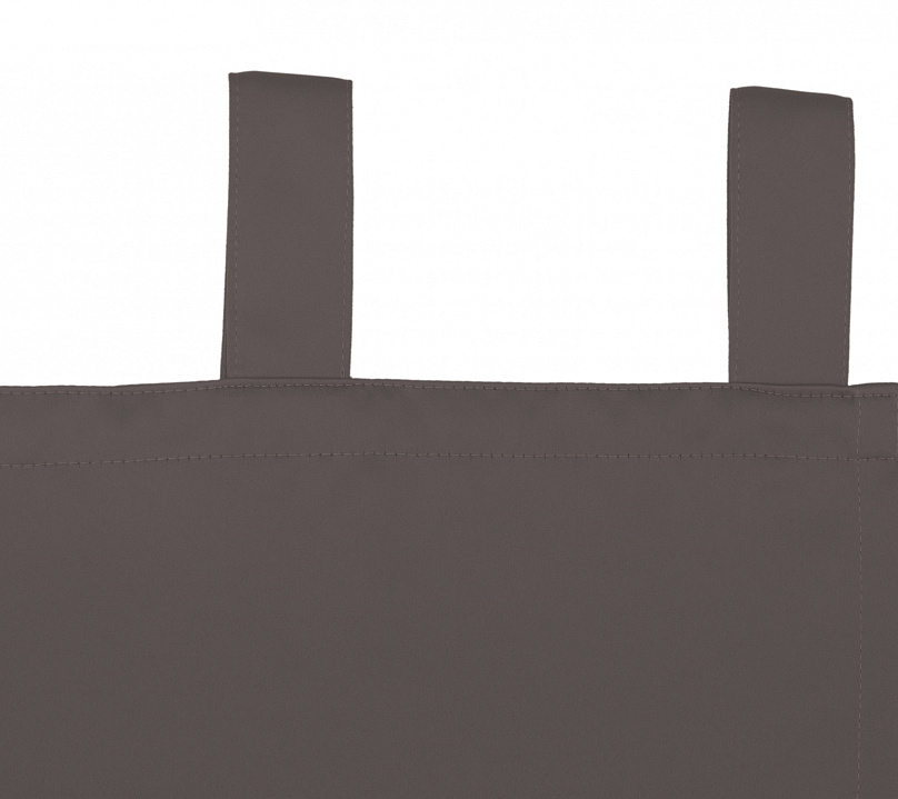 Шторы Премиум светло-коричневые на петлях без липучек. Фото 6