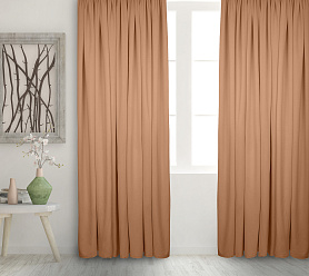 Штора Велюр матовый с креплением Петли с липучкой v04