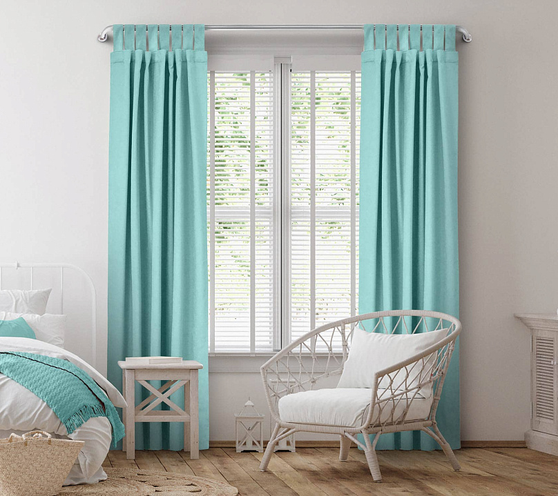 Канвас однотонные v27 с креплением Петли на липучках . Фото 2