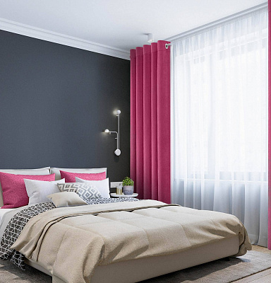 Канвас однотонные v24 с креплением Люверсы