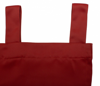 Шторы Премиум терракотовые на петлях на липучках. Фото 5