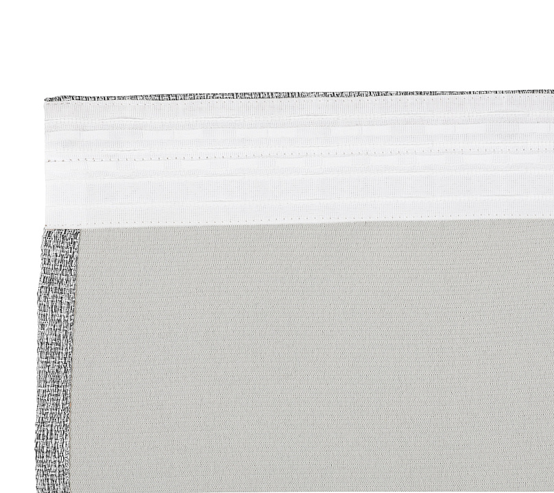 Штора Димаут Рогожка с креплением Шторная тесьма v11. Фото 4