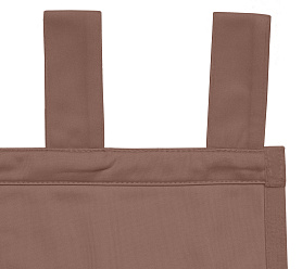 Штора Велюр матовый с креплением Петли v07