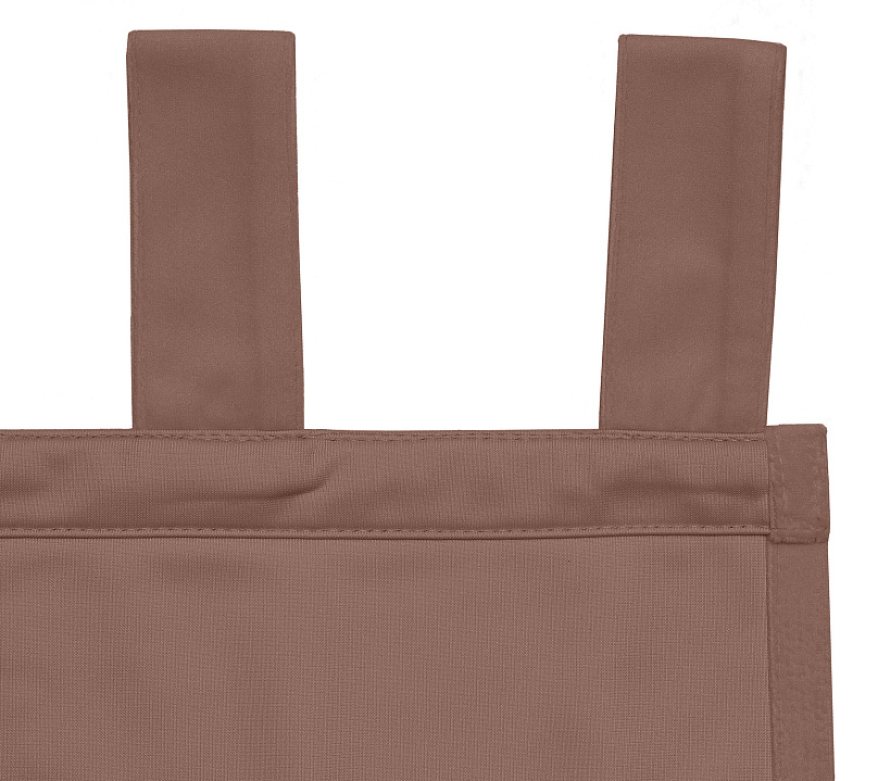 Штора Велюр матовый с креплением Петли v07. Фото 4