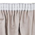 Шторы Премиум бежевые на тесьме. Фото 6