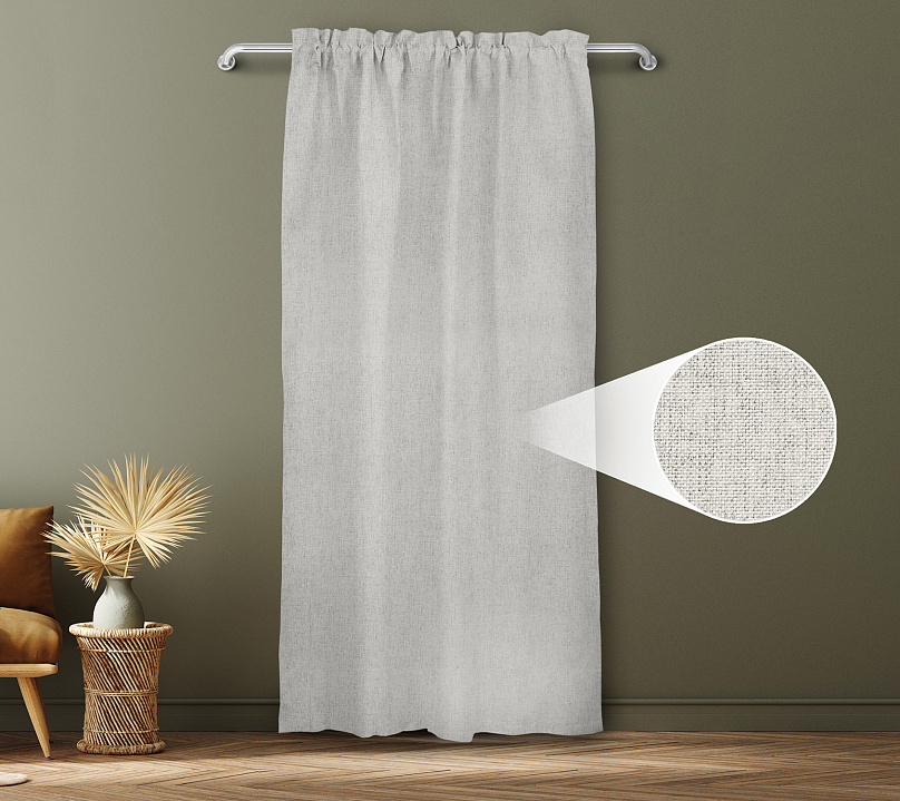 Санди однотонные v11 с креплением Кулиса с гребешком. Фото 1