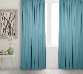 Штора Велюр матовый с креплением Петли с липучкой v18
