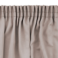 Шторы Премиум бежевые на тесьме. Фото 5
