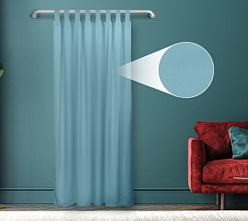 Штора Велюр матовый с креплением Петли v18