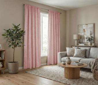 Штора Микровелюр v15 с креплением Кулиса. Фото 2