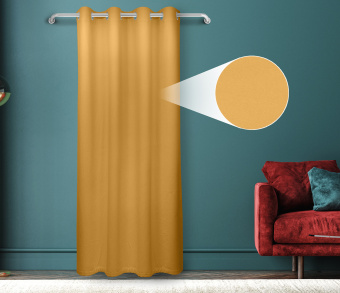 Штора Велюр матовый с креплением Люверсы v22. Фото 1