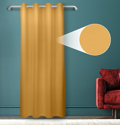 Штора Велюр матовый с креплением Люверсы v22