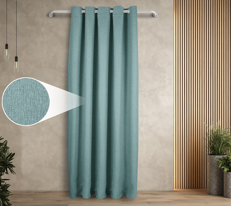 Штора Димаут Рогожка с креплением Люверсы v15. Фото 1