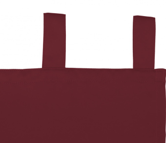 Шторы Премиум рубиновые на петлях без липучек. Фото 6